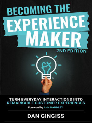 cover image of Becoming the Experience Maker ()